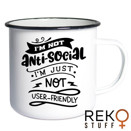 Emaljmugg - flera designalternativ - Bild 8