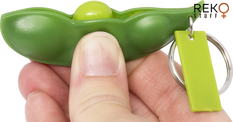 Stressboll nyckelring Sweetpea - Bild 3