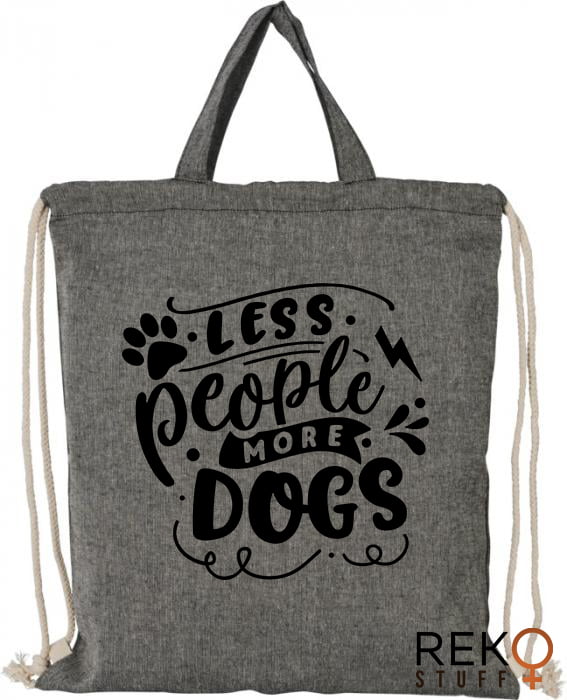 Designa din egen tygkasse! Svart tygkasse - återvunnen bomull - Bild 5