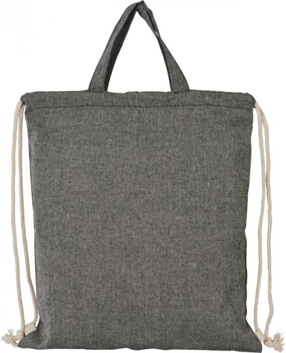 Gympapåse med handtag - återvunnen bomull - Bild 7