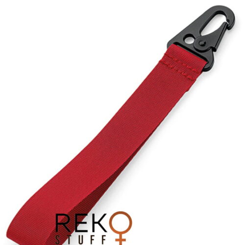 Röd nyckelband