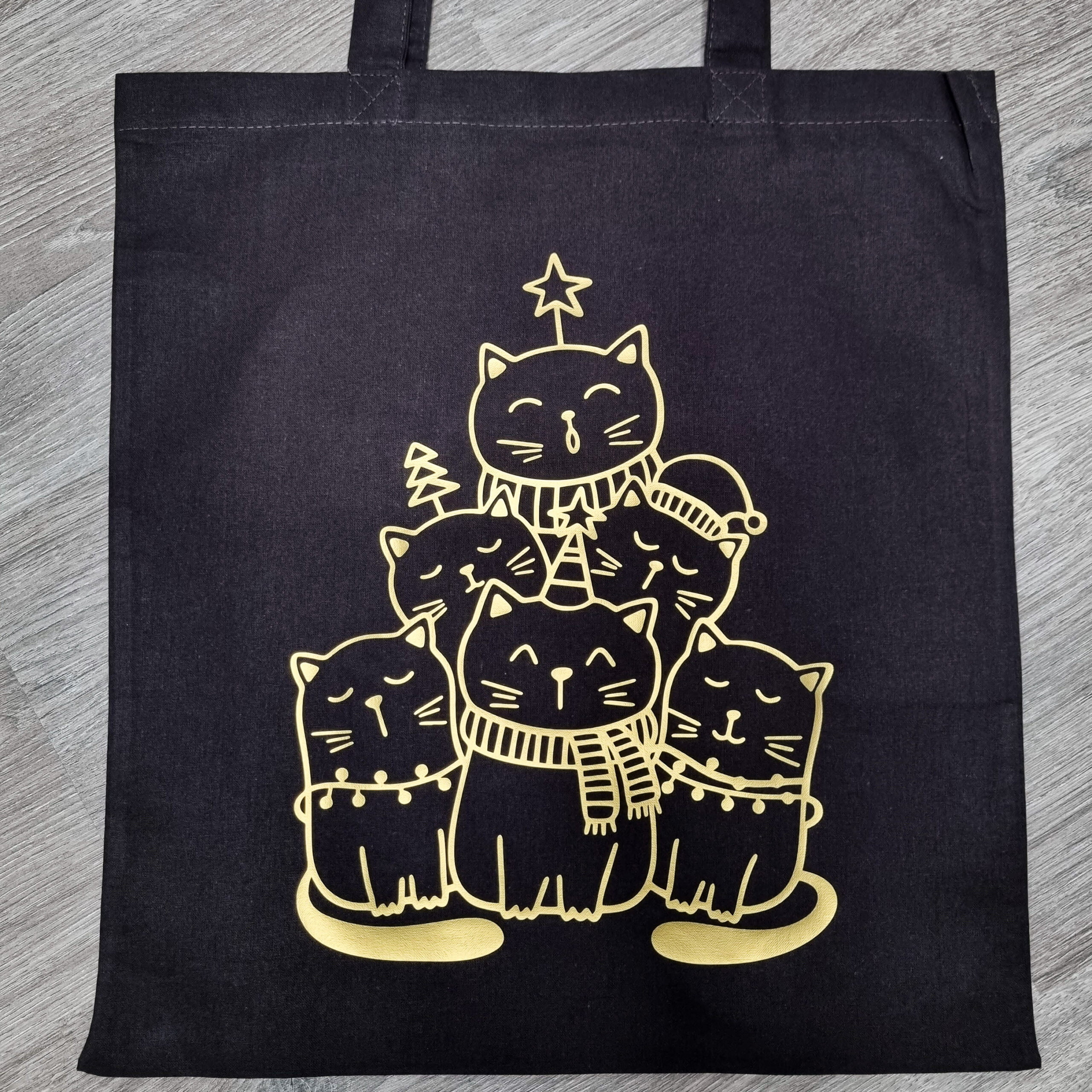 Meow Christmas Tygkasse