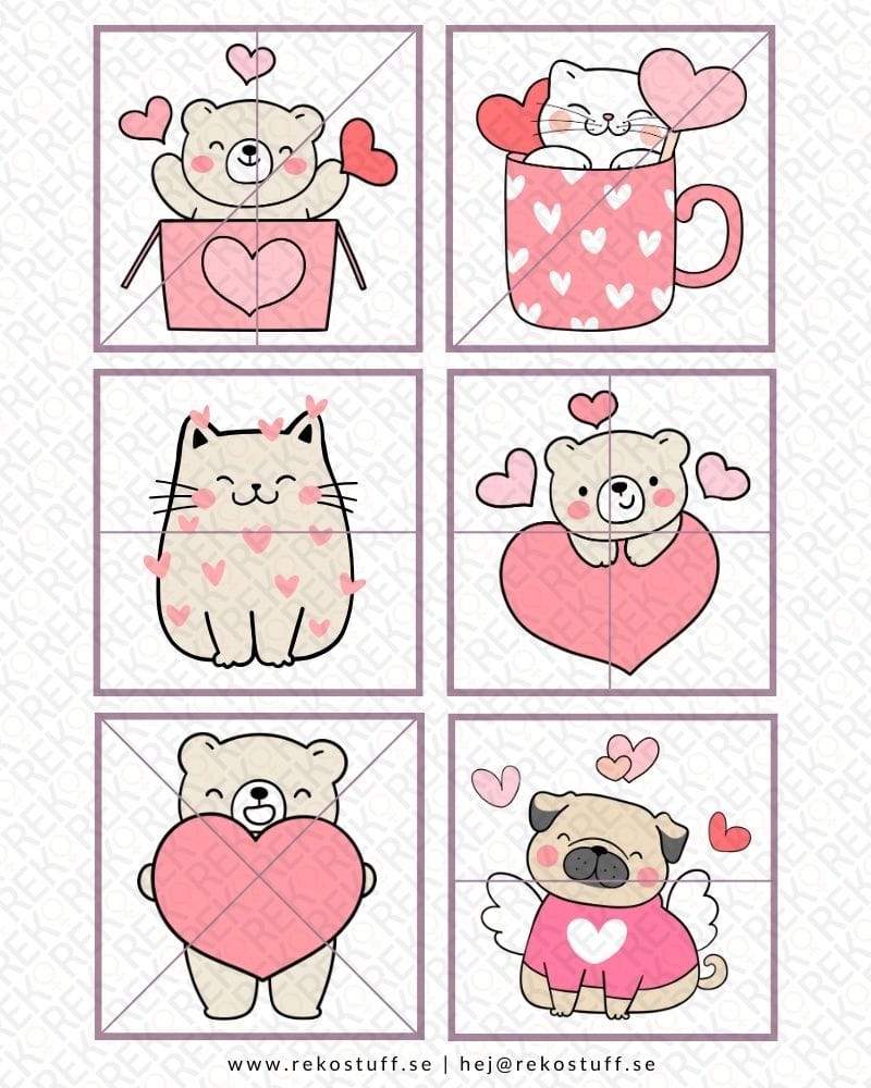 Söta & enkla pussel - Bild 3