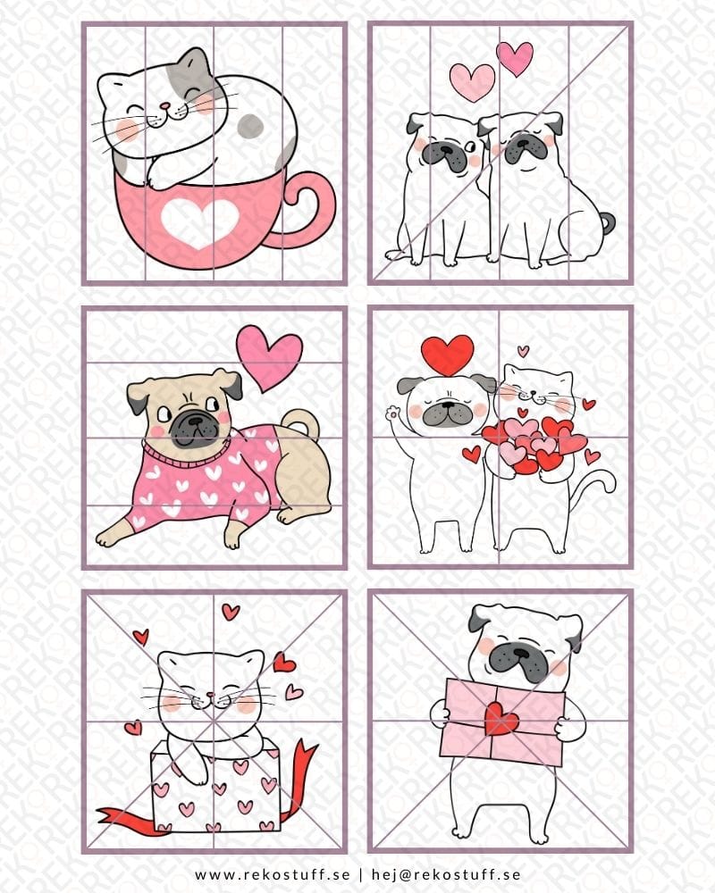 Söta & enkla pussel - Bild 4