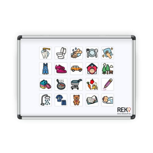 Magnetiska bildstöd "Lilla vardagspaketet"