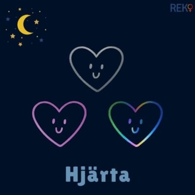 Hjärta reflexfigur