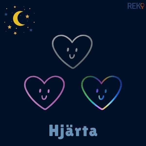 Hjärta reflexfigur