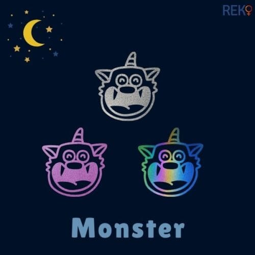 Monster reflexfigur