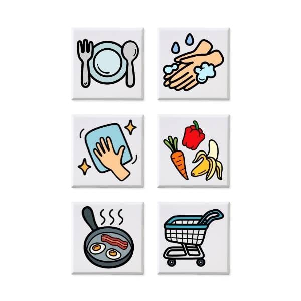 Bildstöd "Måltid och kök"