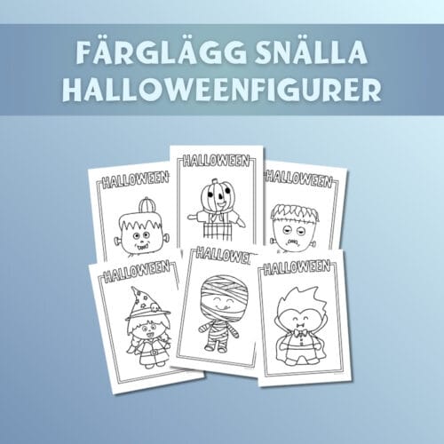 Målarbilder Halloween