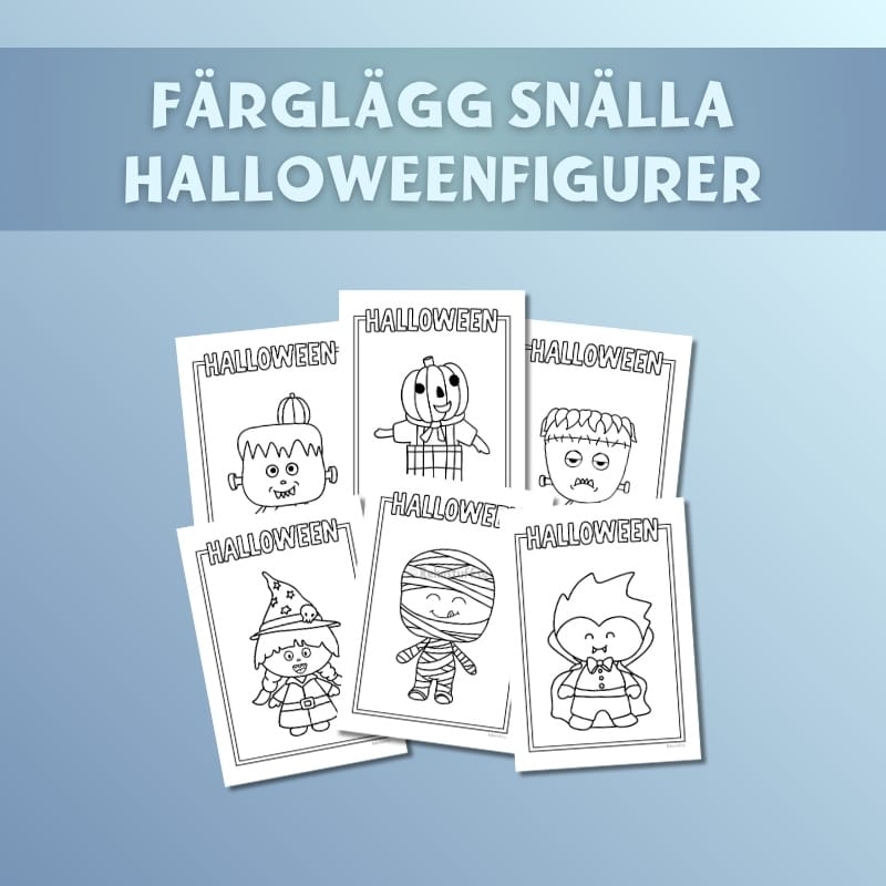 Målarbilder Halloween