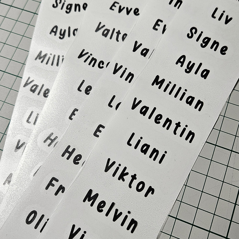 Dekal egen text (enfärgad) - Bild 2