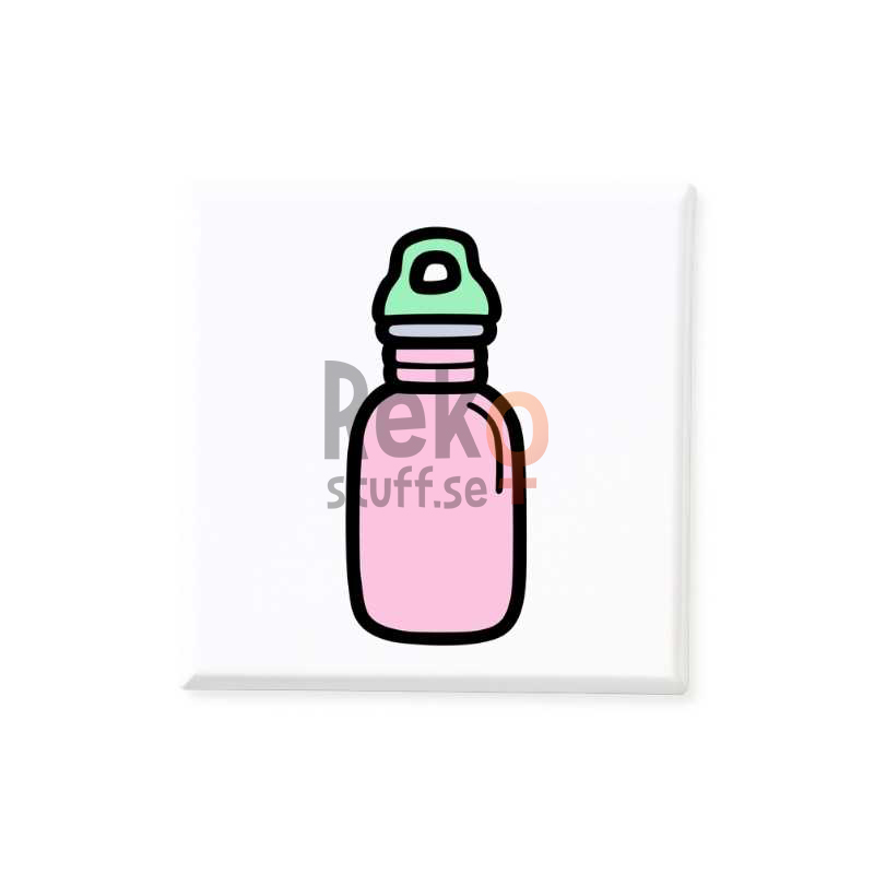 Vattenflaska pastell rosa